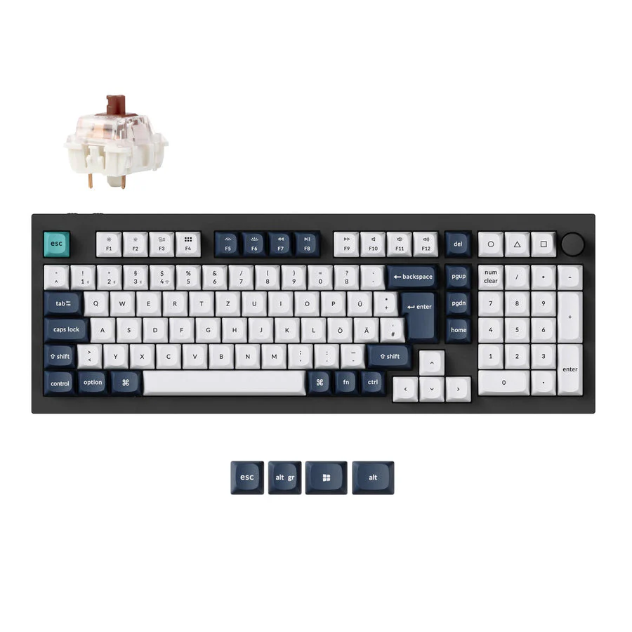 Keychron Q5 Max QMK/VIA Wireless Custom Mechanical Keyboard ISO Layout Collection - Image 2