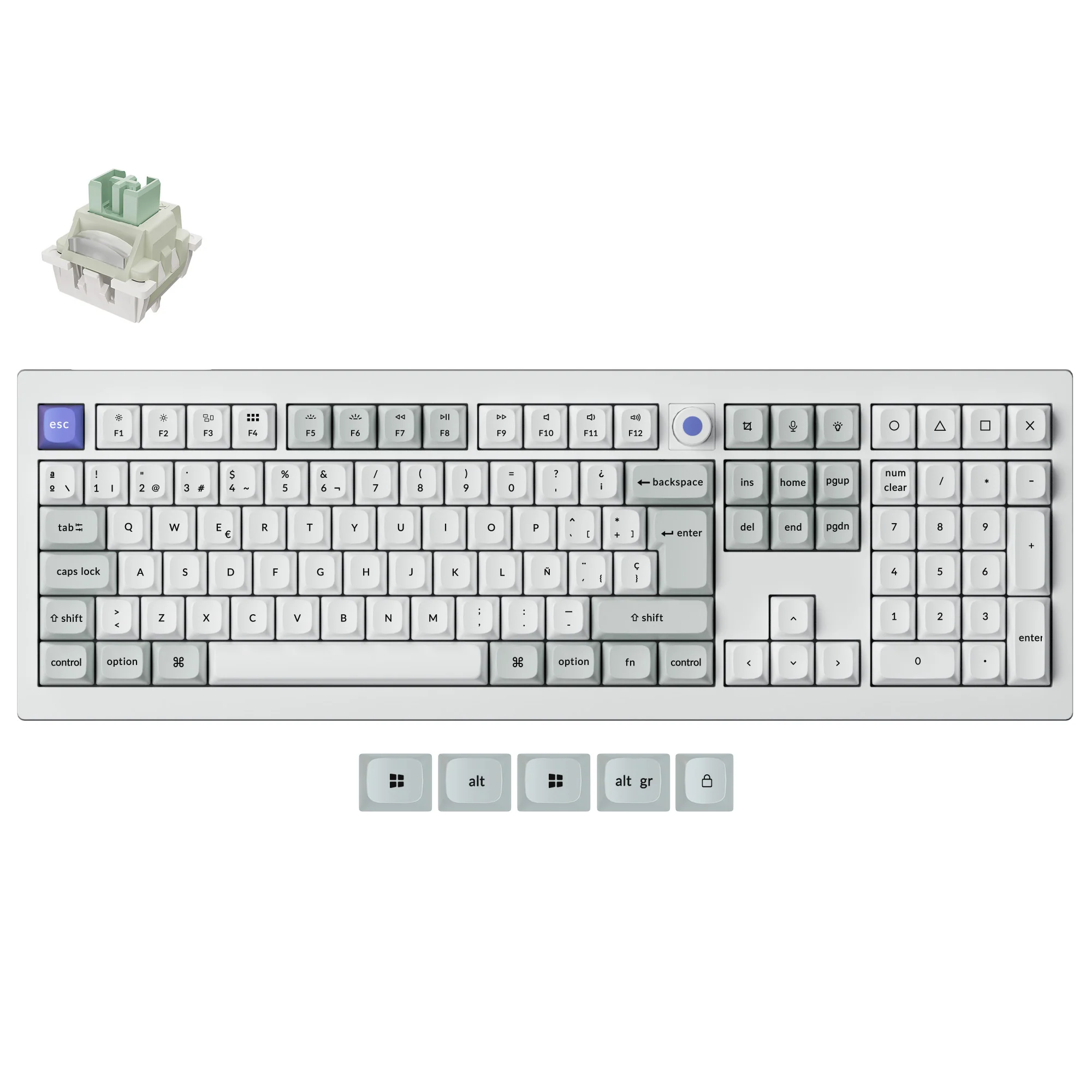 Keychron Q6 HE 8K Magnetic Switch Keyboard(ISO Layout Only Wired Keyboard) - Image 10