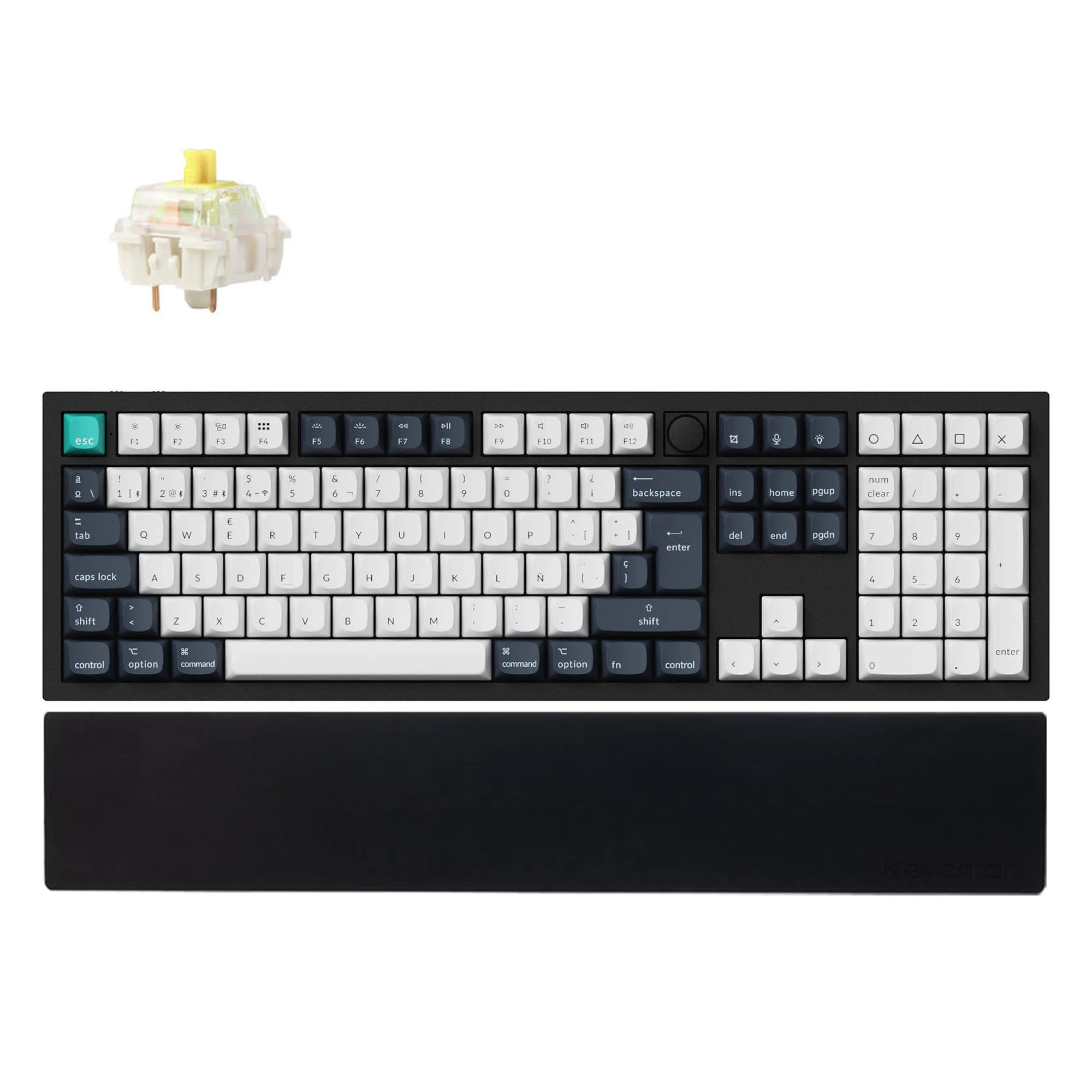 Keychron Q6 Max ISO Keyboard + Palm Rest Combo - Image 7