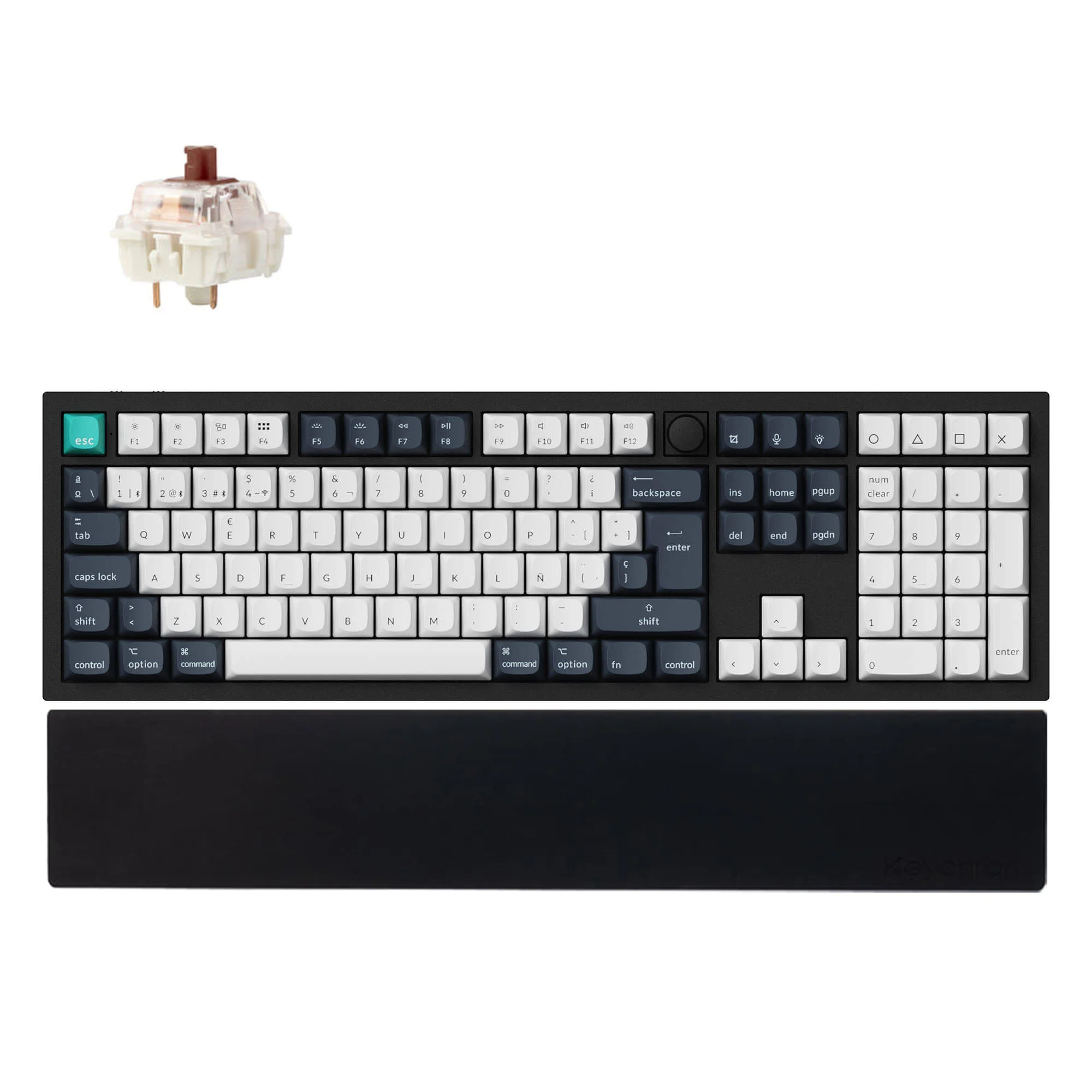 Keychron Q6 Max ISO Keyboard + Palm Rest Combo - Image 8
