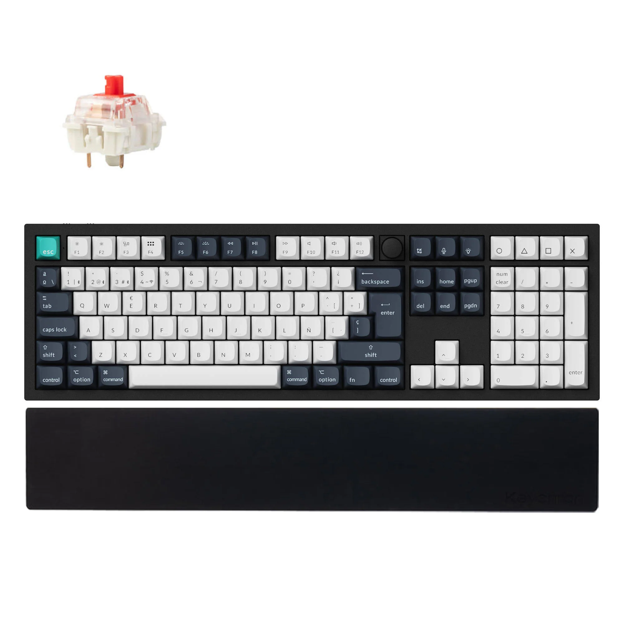 Keychron Q6 Max ISO Keyboard + Palm Rest Combo - Image 9