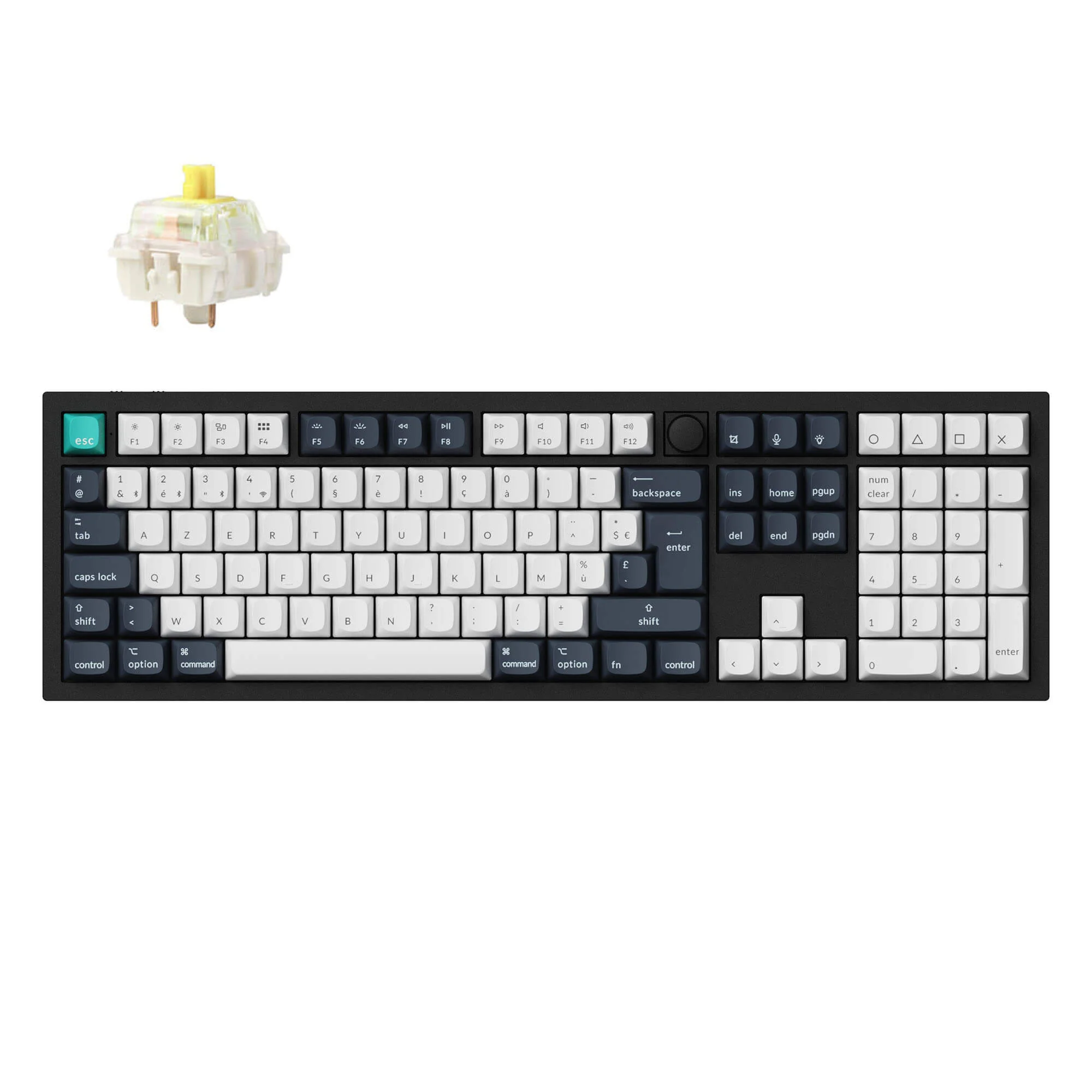 Keychron Q6 Max QMK/VIA Wireless Custom Mechanical Keyboard ISO Layout Collection - Image 13