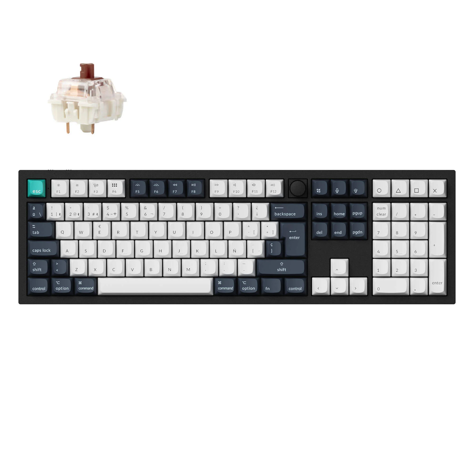 Keychron Q6 Max QMK/VIA Wireless Custom Mechanical Keyboard ISO Layout Collection - Image 15