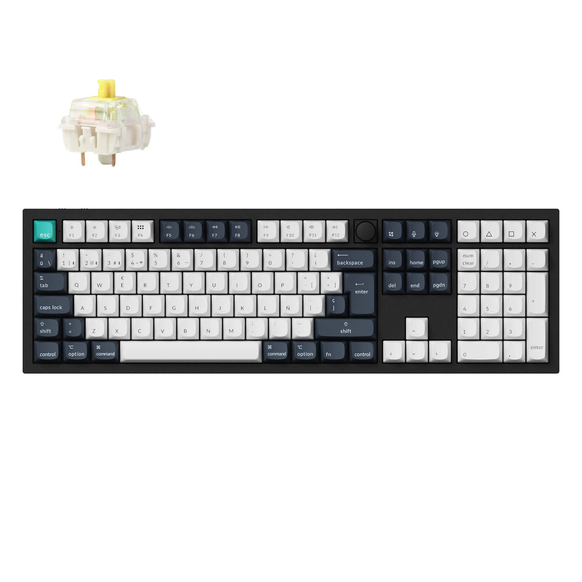 Keychron Q6 Max QMK/VIA Wireless Custom Mechanical Keyboard ISO Layout Collection - Image 18