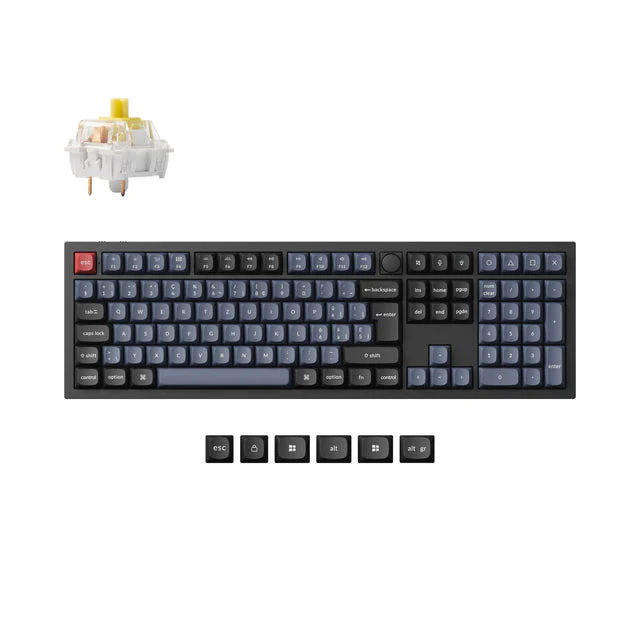 Keychron Q6 Pro QMK/VIA Wireless Custom Mechanical Keyboard ISO Layout Collection - Image 19