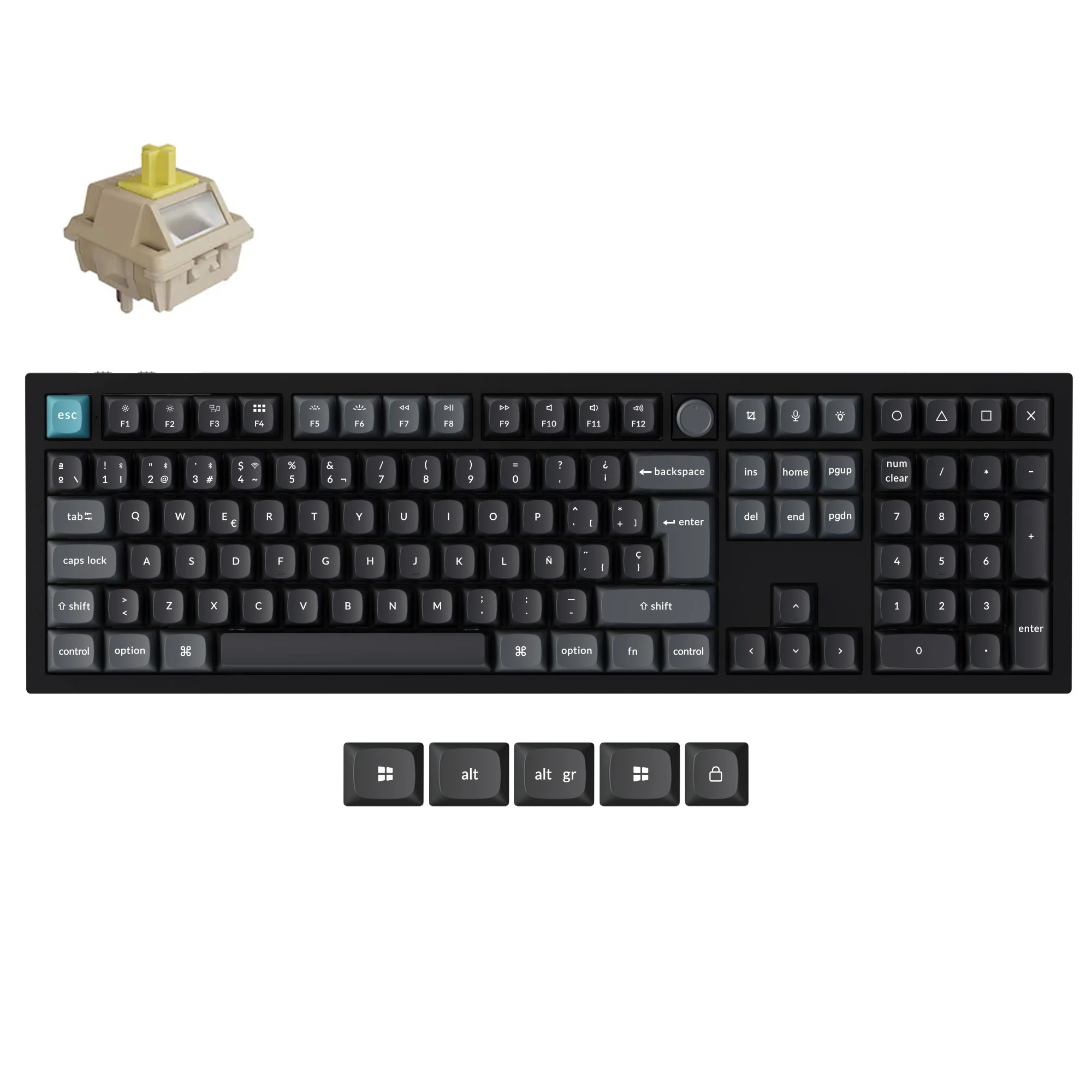 Keychron Q6 Ultra 8K Wireless Custom Mechanical Keyboard (ISO Layout) - Image 11