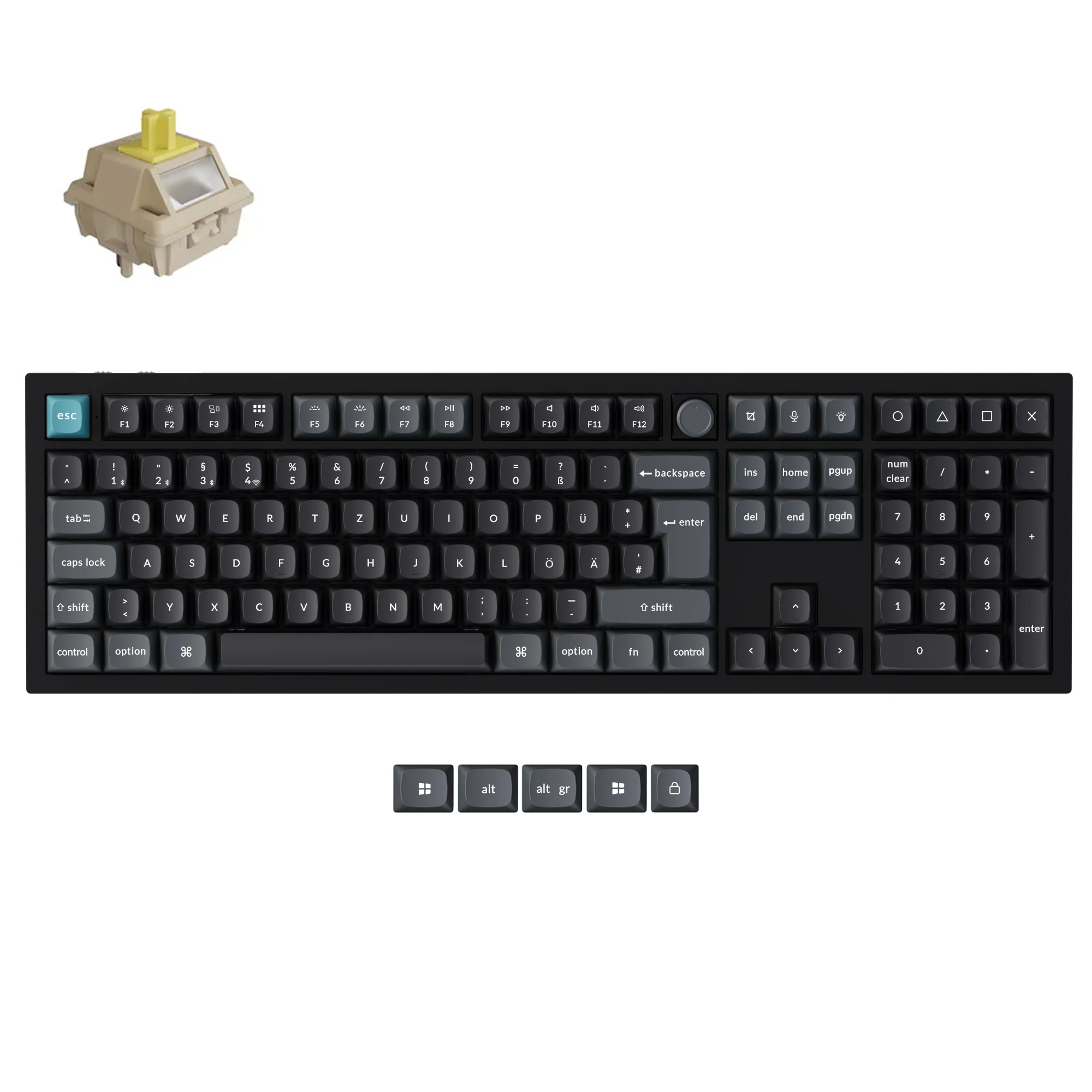 Keychron Q6 Ultra 8K Wireless Custom Mechanical Keyboard (ISO Layout) - Image 13