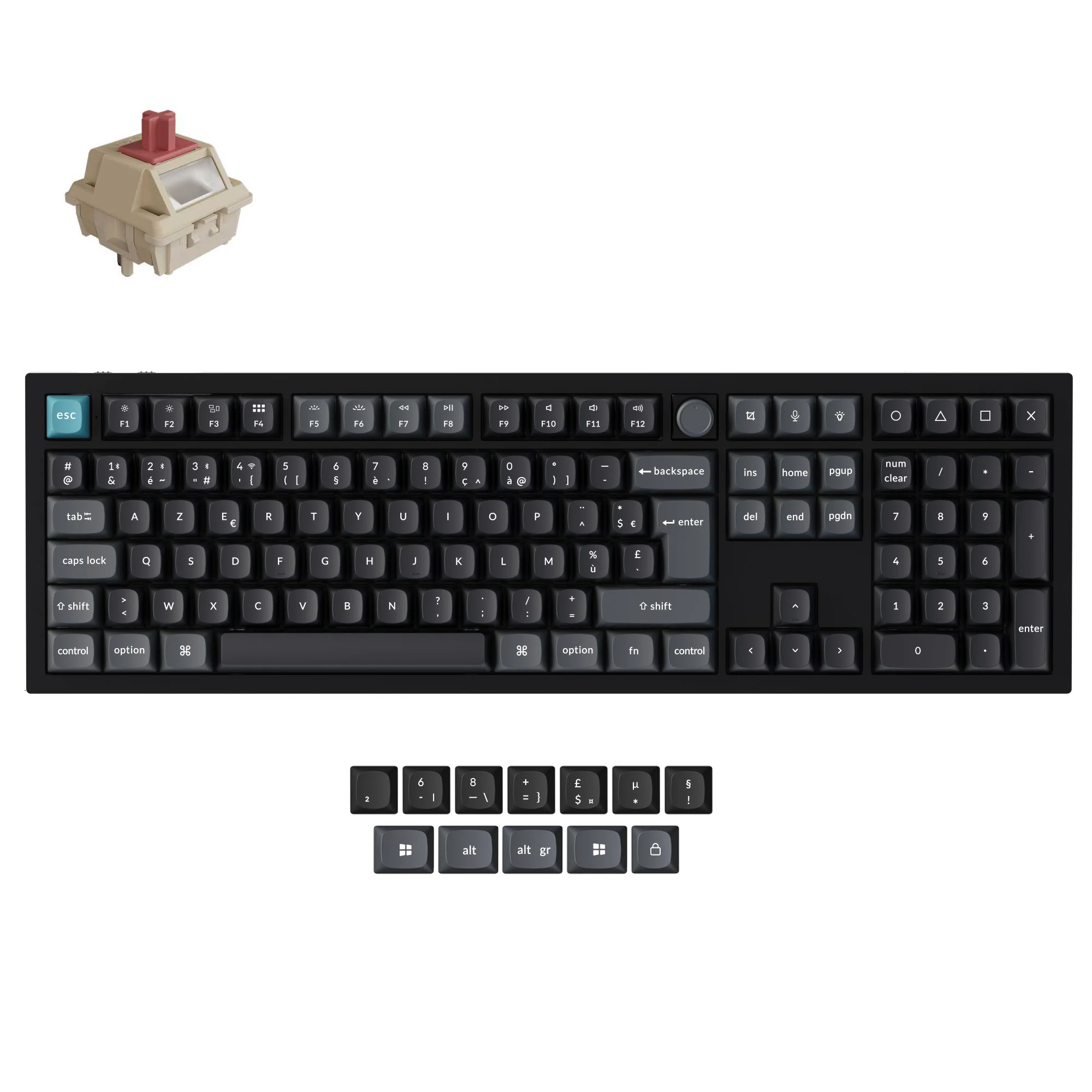 Keychron Q6 Ultra 8K Wireless Custom Mechanical Keyboard (ISO Layout) - Image 14