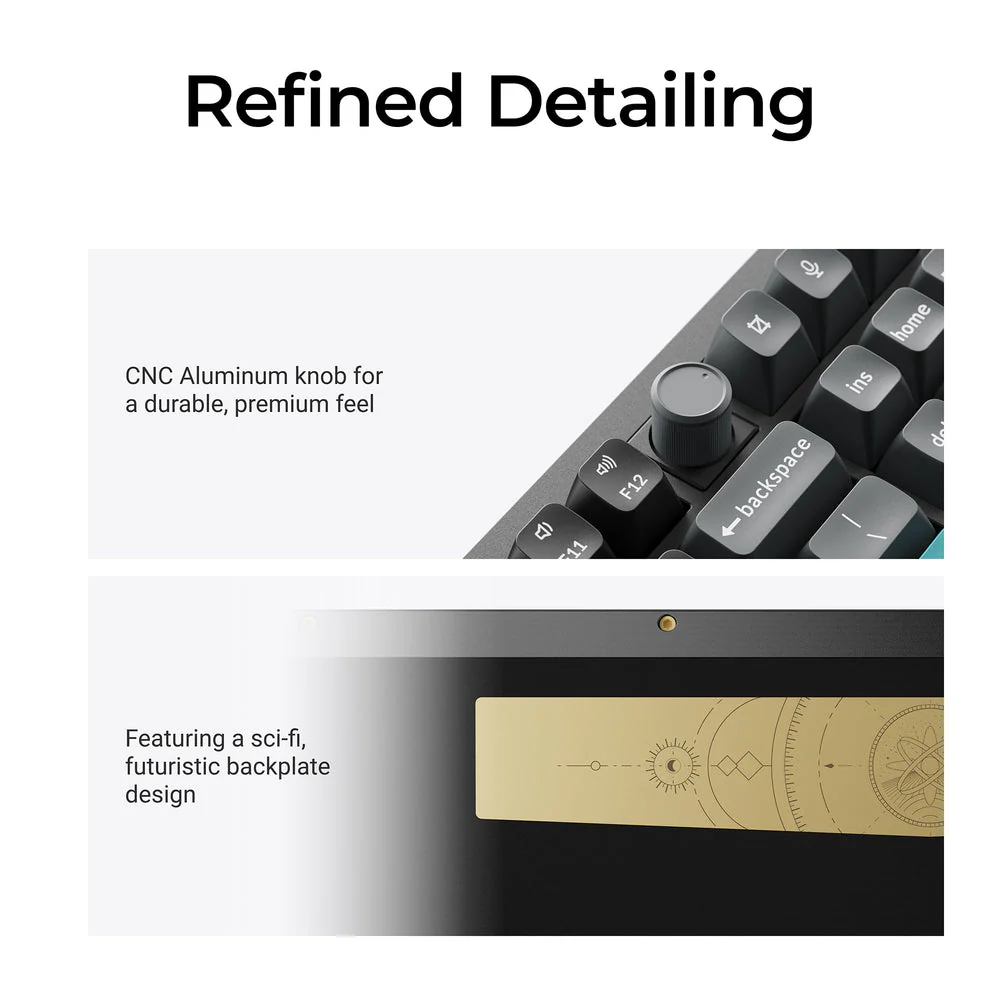 Keychron Q6 Ultra 8K Wireless Custom Mechanical Keyboard (US ANSI Layout) - Image 9