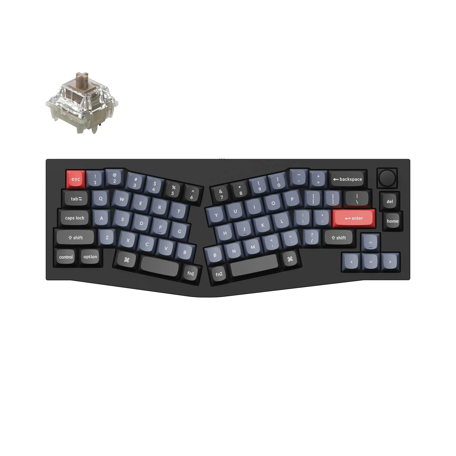 Keychron Q8 (Alice Layout) QMK Custom Mechanical Keyboard (US ANSI Layout) - Image 40