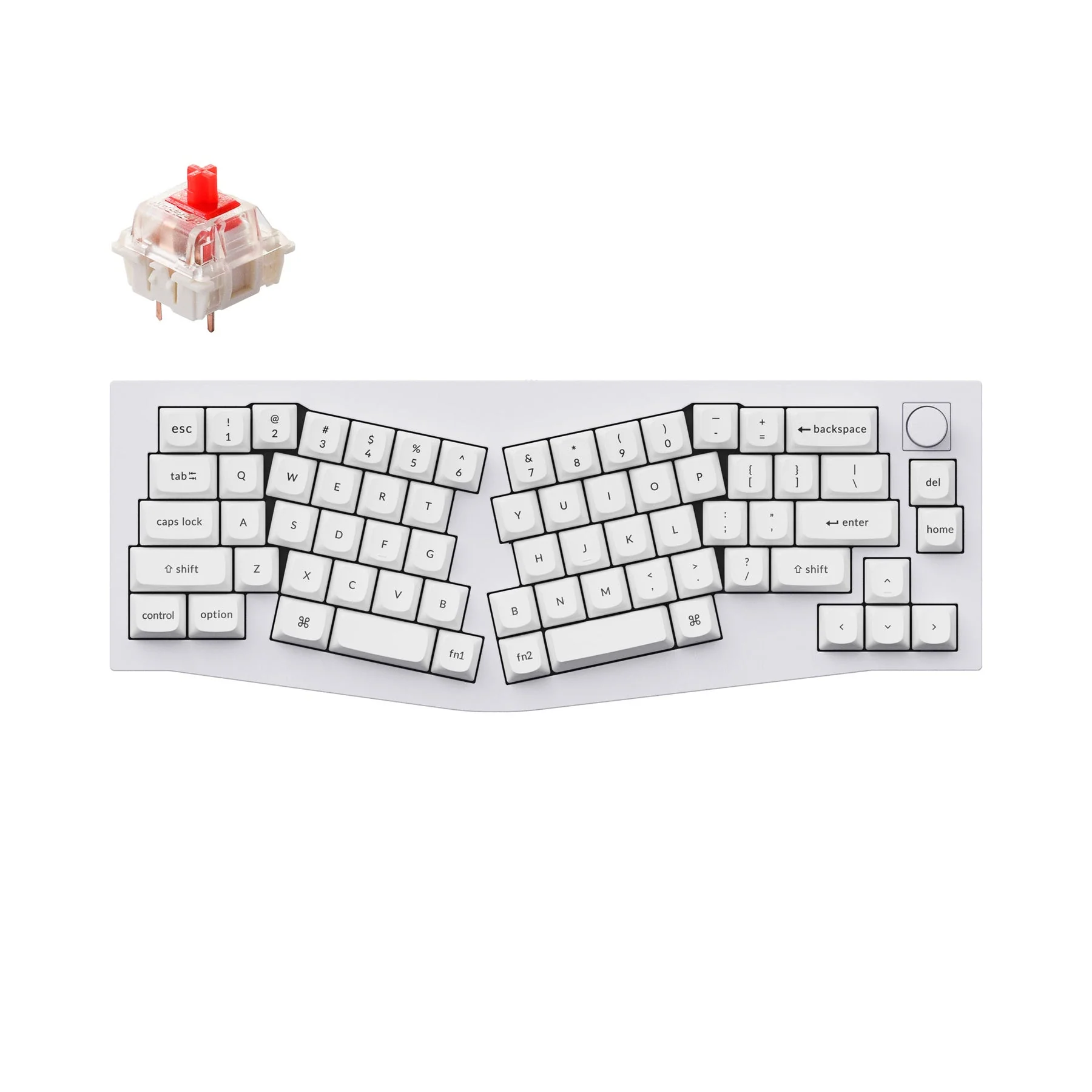 Keychron Q8 (Alice Layout) QMK Custom Mechanical Keyboard (US ANSI Layout) - Image 41