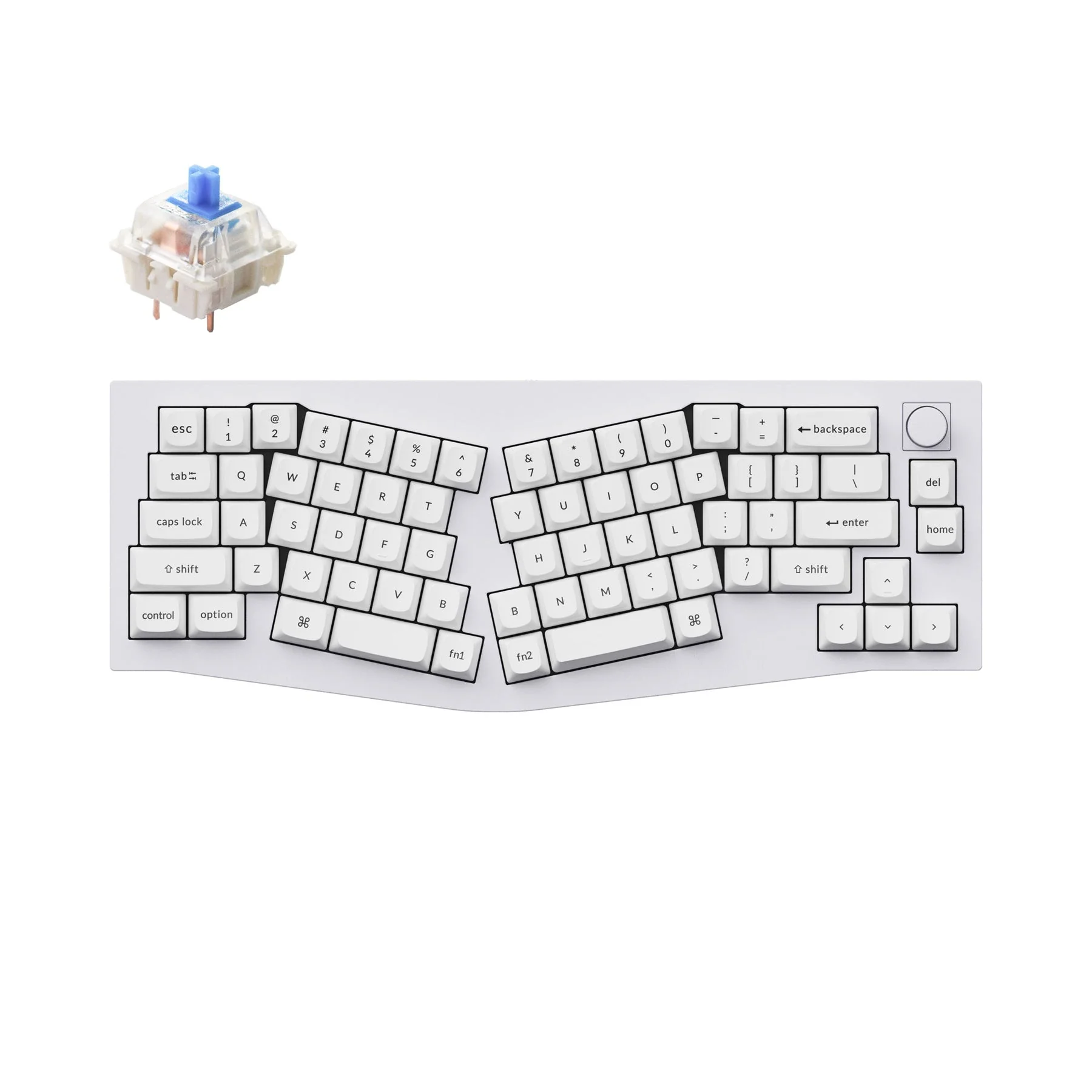 Keychron Q8 (Alice Layout) QMK Custom Mechanical Keyboard (US ANSI Layout) - Image 42