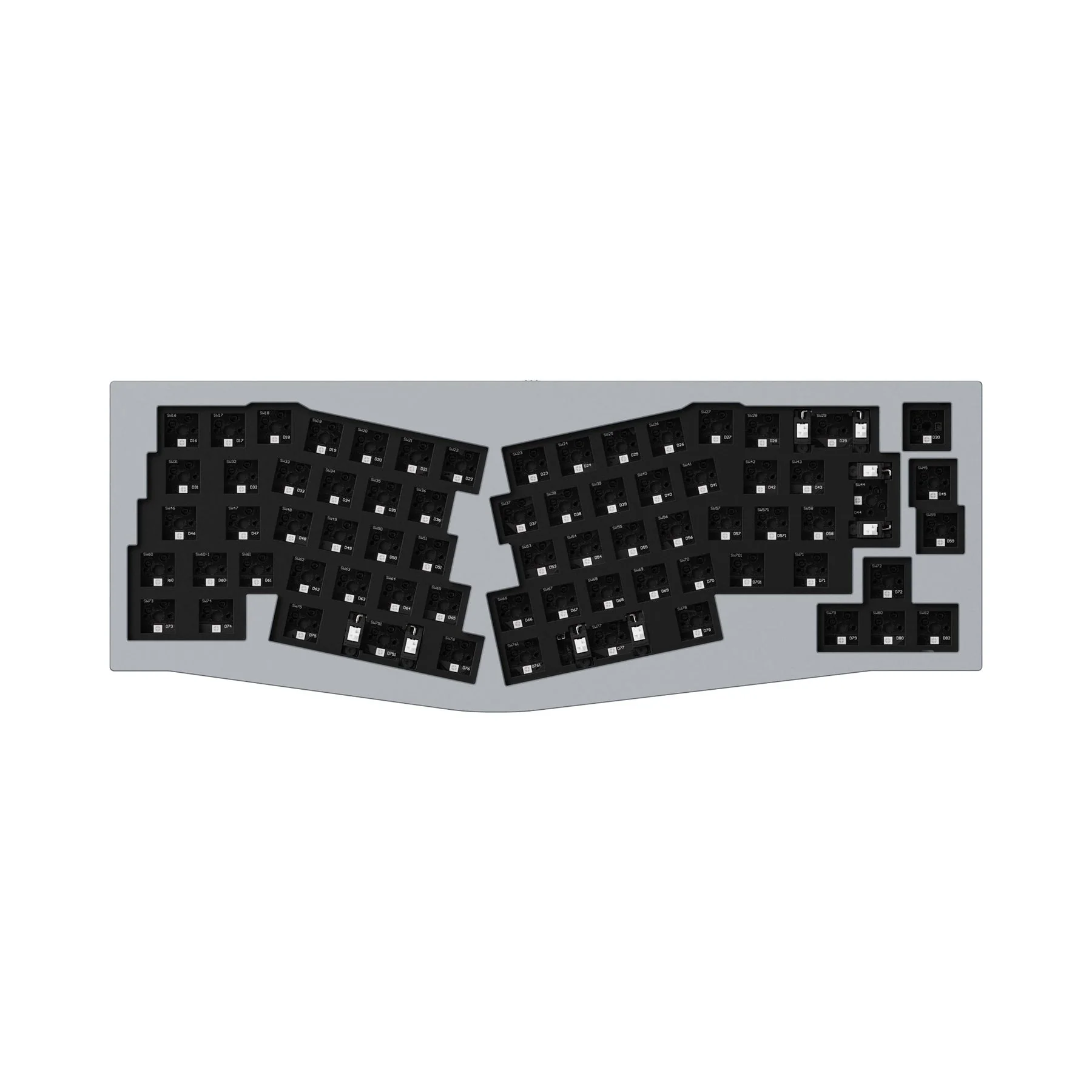 Keychron Q8 (Alice Layout) QMK Custom Mechanical Keyboard ISO Layout Collection - Image 12