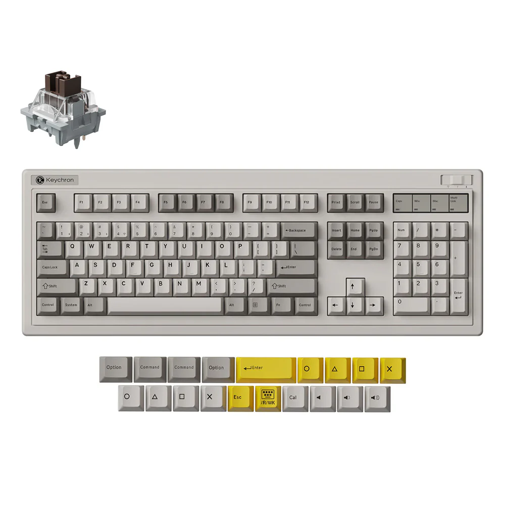 Keychron R6 QMK Wireless Mechanical Keyboard (US ANSI Layout) - Image 3