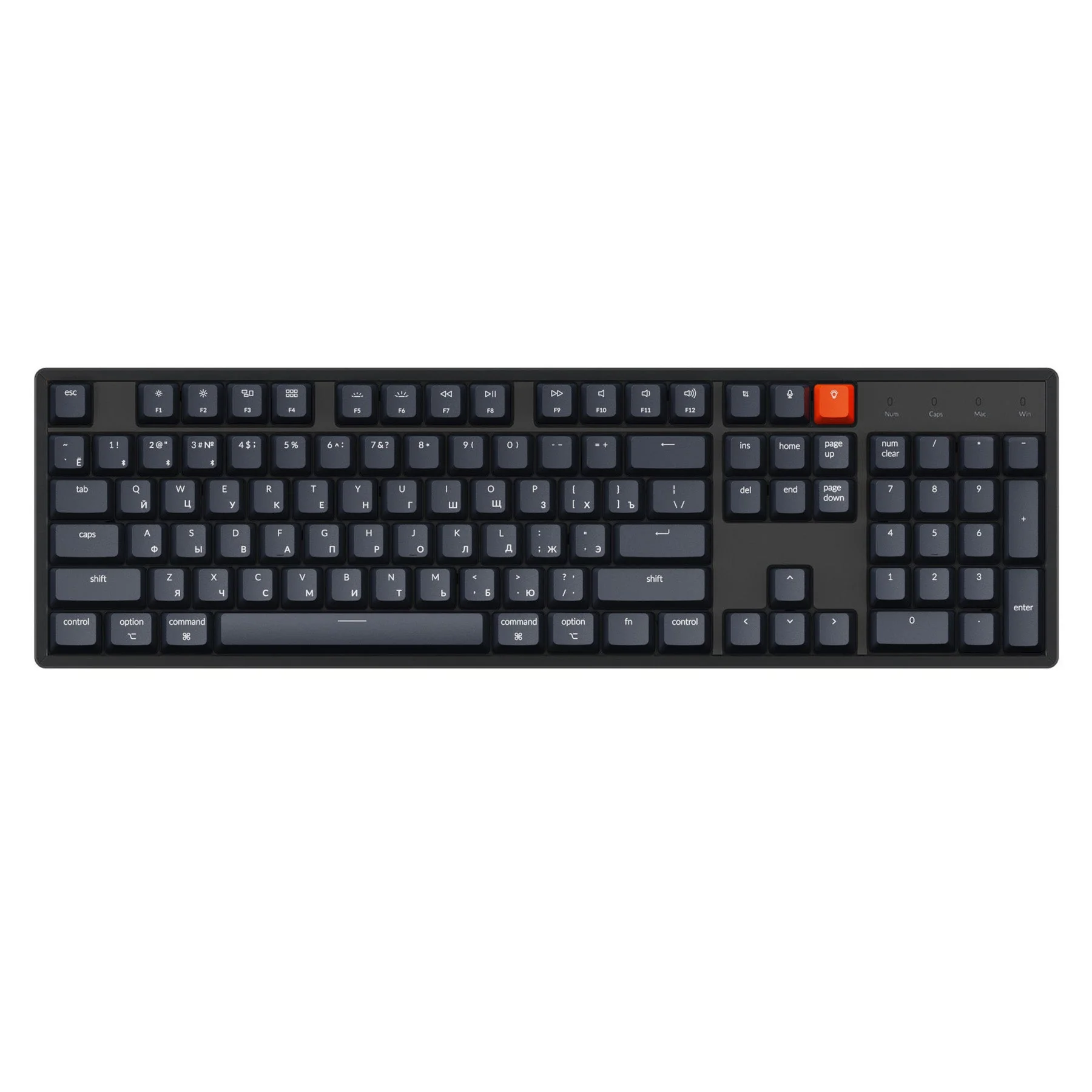 Keychron Russian Layout ABS Full Keycap Set - Image 2