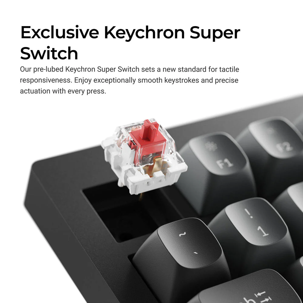 Keychron V1 8K QMK Wired Custom Mechanical Keyboard (US ANSI Layout Only Wired Keyboard) - Image 5