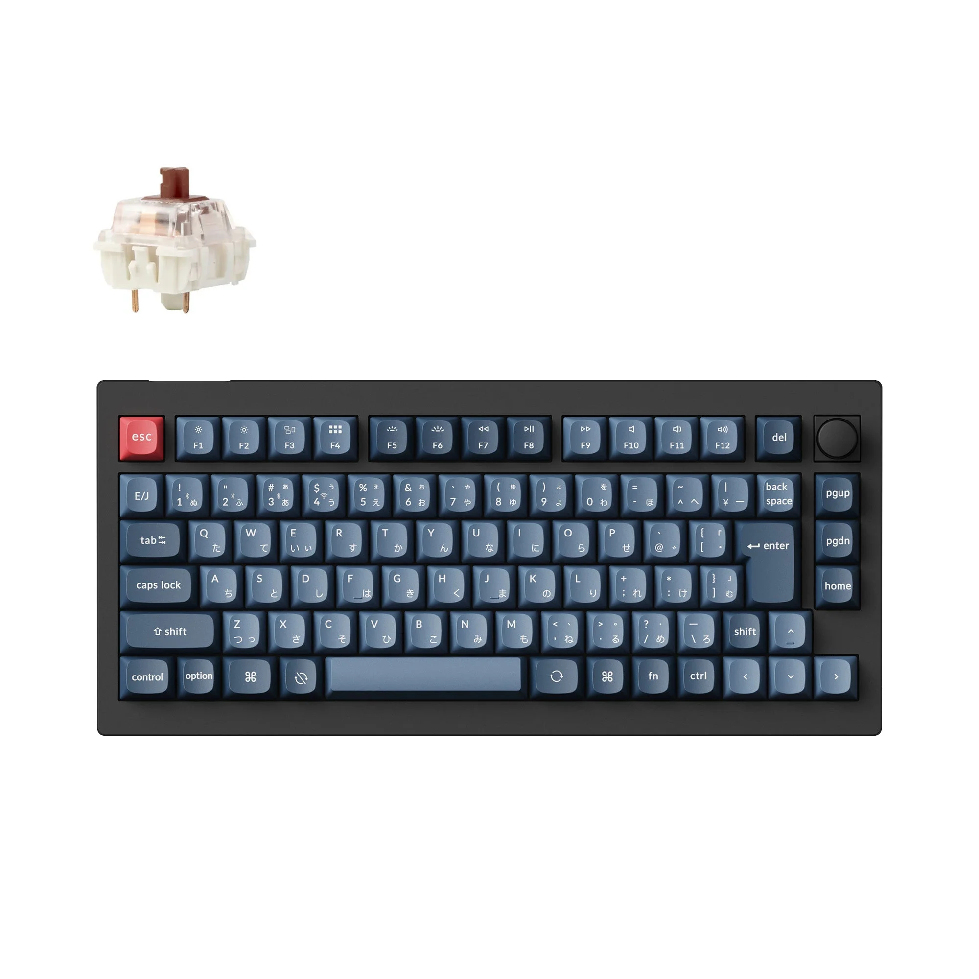 Keychron V1 Max QMK Wireless Custom Mechanical Keyboard ISO Layout Collection - Image 24