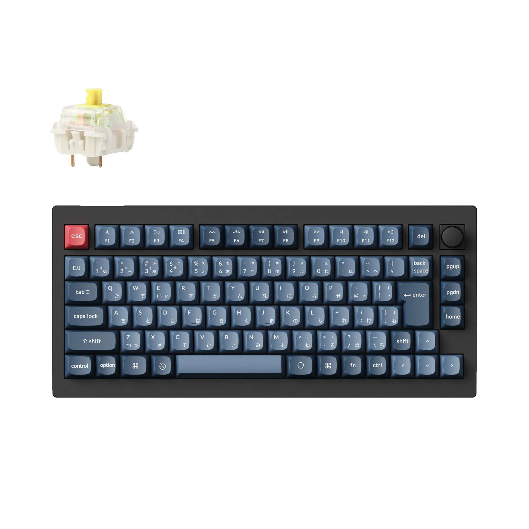 Keychron V1 Max QMK Wireless Custom Mechanical Keyboard ISO Layout Collection - Image 25