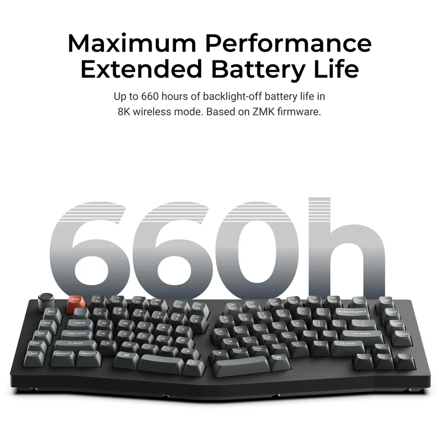 Keychron V10 Ultra 8K Wireless Custom Mechanical Keyboard(US ANSI Layout) - Image 4