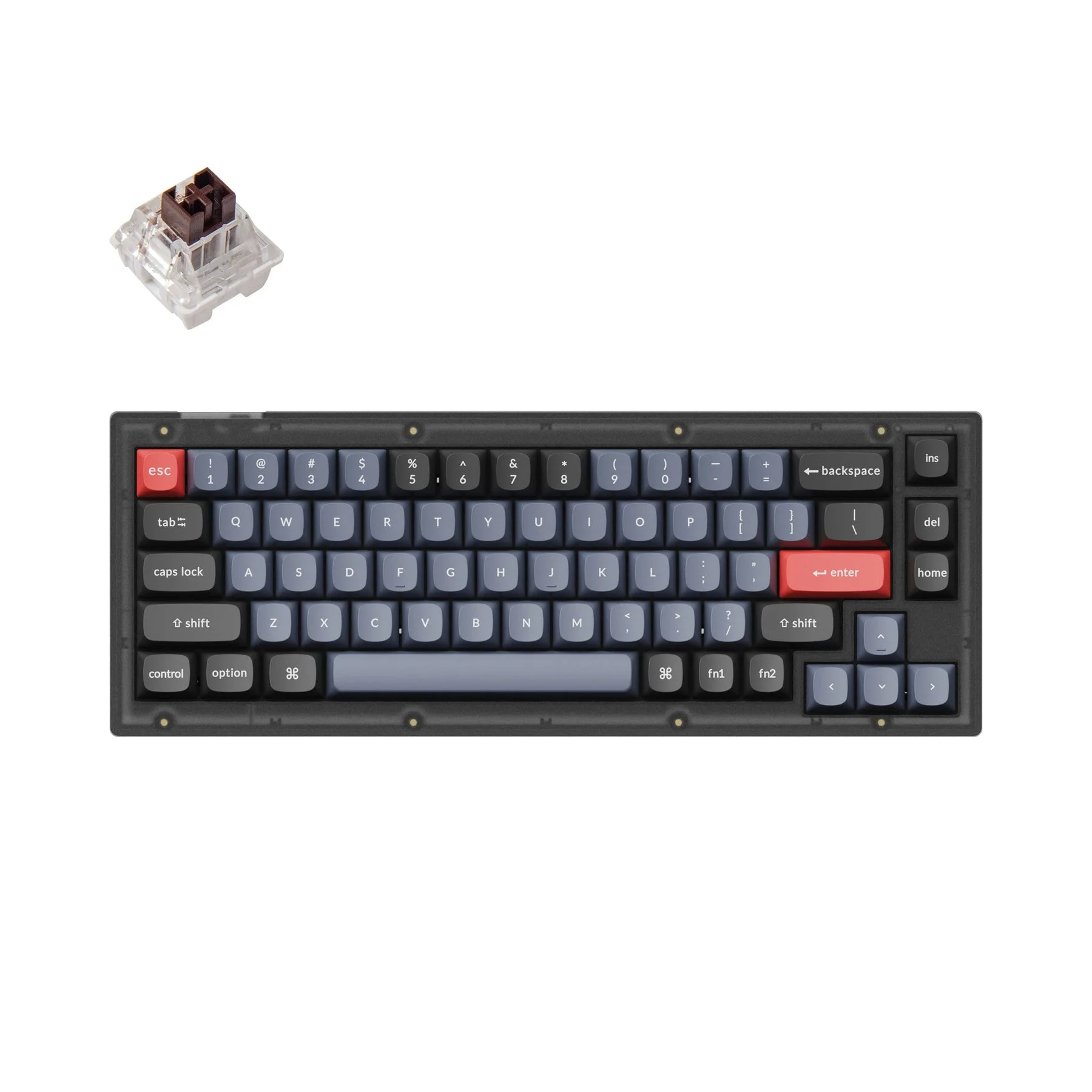 Keychron V2 QMK Custom Mechanical Keyboard (US ANSI Layout) - Image 3