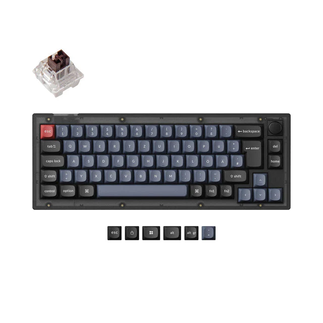 Keychron V2 QMK Custom Mechanical Keyboard ISO Layout Collection - Image 15