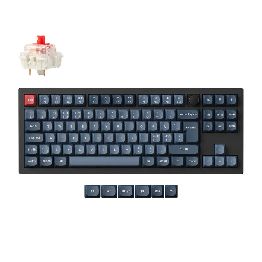 Keychron V3 Max QMK Wireless Custom Mechanical Keyboard ISO Layout Collection - Image 13