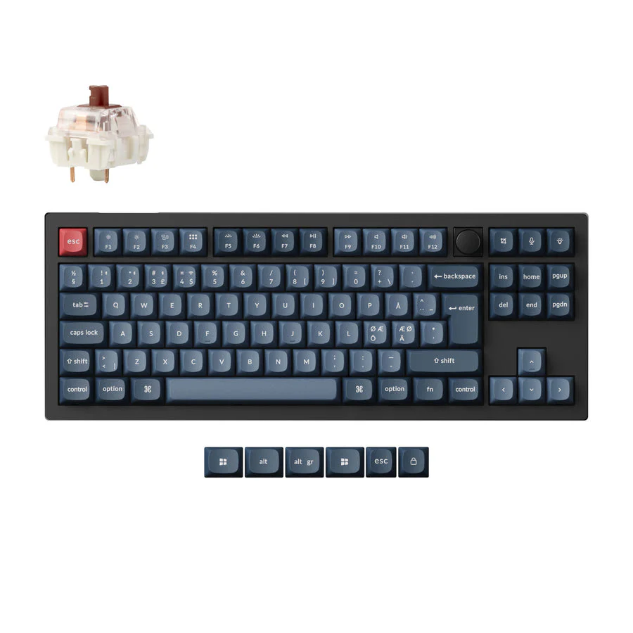 Keychron V3 Max QMK Wireless Custom Mechanical Keyboard ISO Layout Collection - Image 14