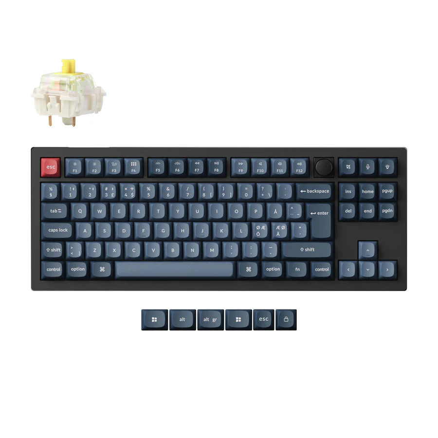 Keychron V3 Max QMK Wireless Custom Mechanical Keyboard ISO Layout Collection - Image 15