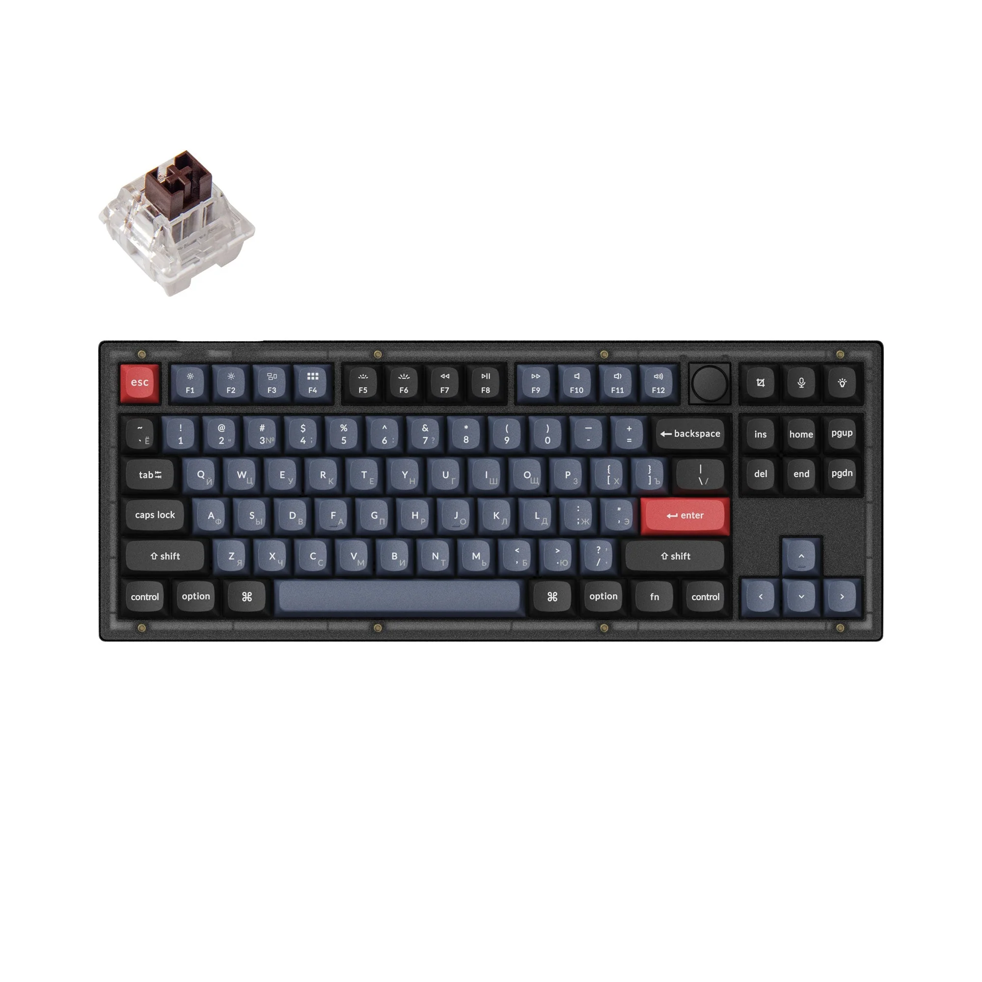 Keychron V3 QMK Custom Mechanical Keyboard (Russian RU Layout) - Image 2