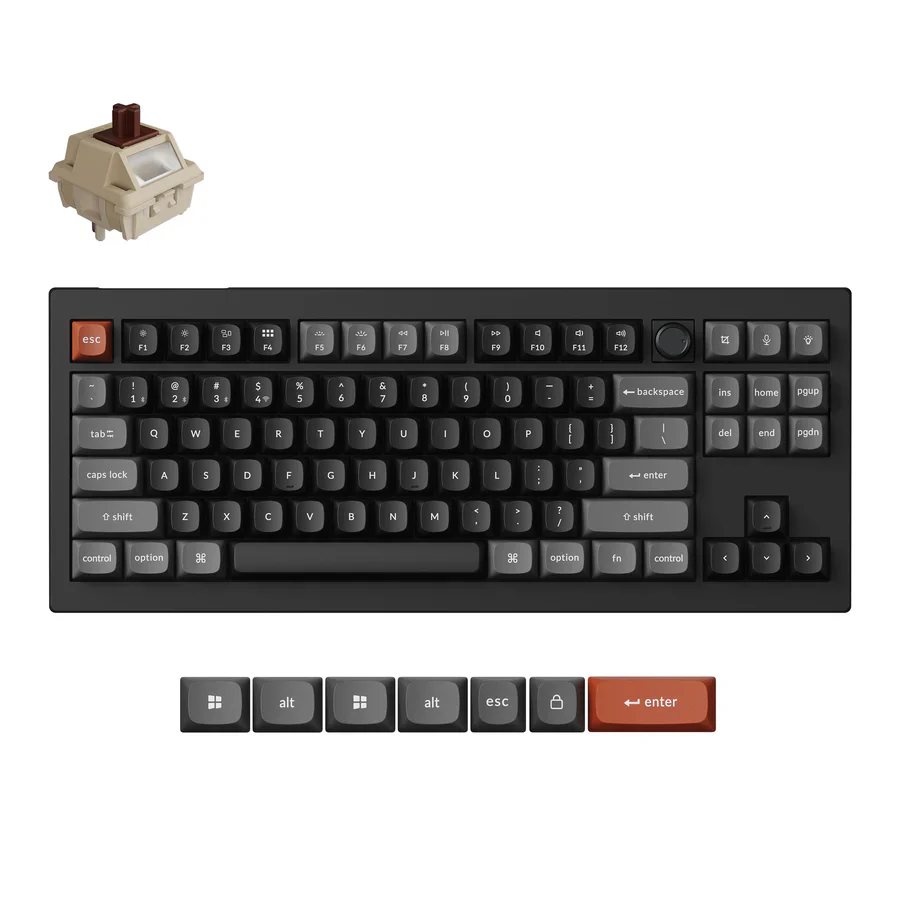 Keychron V3 Ultra 8K Wireless Custom Mechanical Keyboard(US ANSI Layout) - Image 2