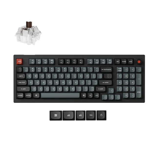 Keychron V5 8K QMK Wired Custom Mechanical Keyboard(ANSI US Layout) - Image 7