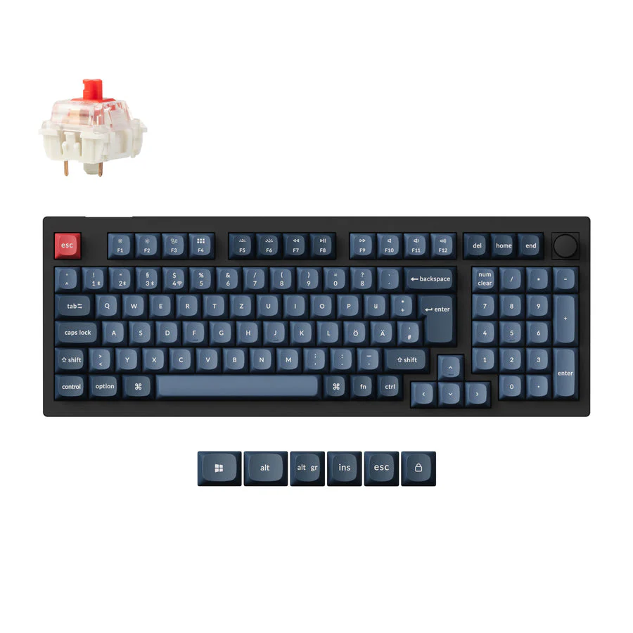 Keychron V5 Max QMK Wireless Custom Mechanical Keyboard ISO Layout Collection - Image 7