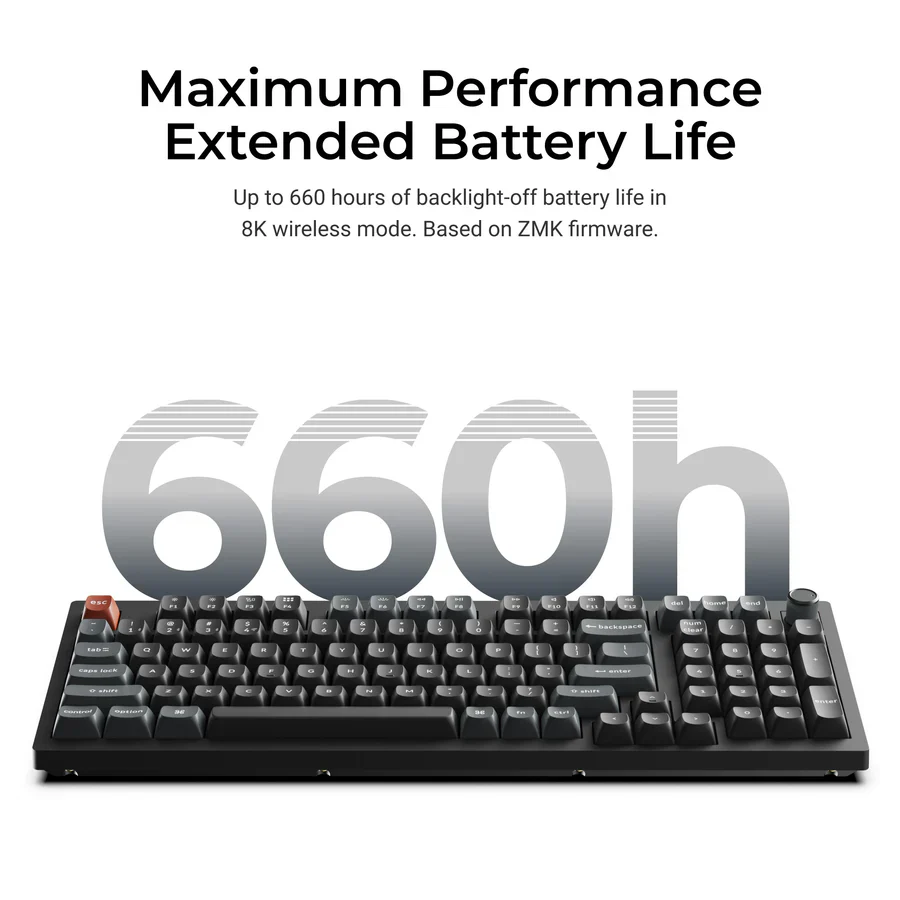 Keychron V5 Ultra 8K Wireless Custom Mechanical Keyboard(US ANSI Layout) - Image 10