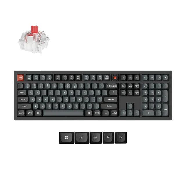 Keychron V6 8K QMK Wired Custom Mechanical Keyboard(ANSI US Layout) - Image 6