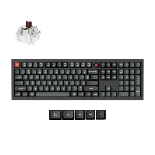 Keychron V6 8K QMK Wired Custom Mechanical Keyboard(ANSI US Layout) - Image 7