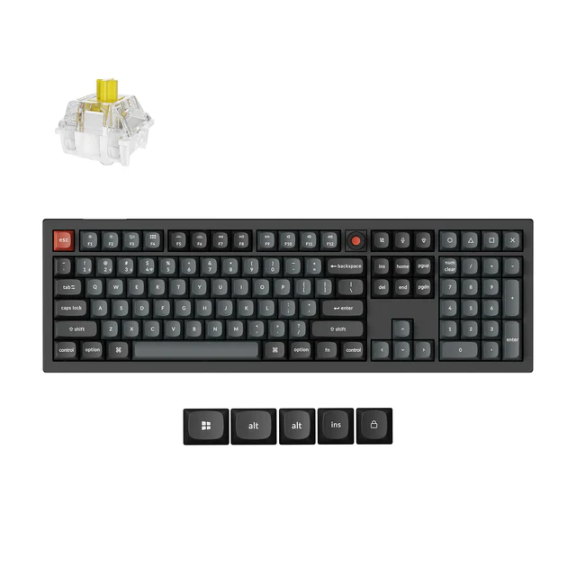 Keychron V6 8K QMK Wired Custom Mechanical Keyboard(ANSI US Layout) - Image 8
