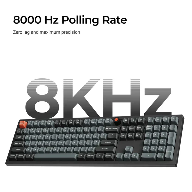 Keychron V6 8K QMK Wired Custom Mechanical Keyboard ISO Layout Collection - Image 3