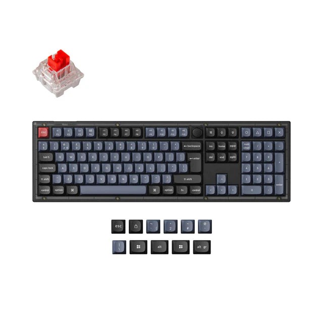 Keychron V6 QMK Custom Mechanical Keyboard ISO Layout Collection - Image 13
