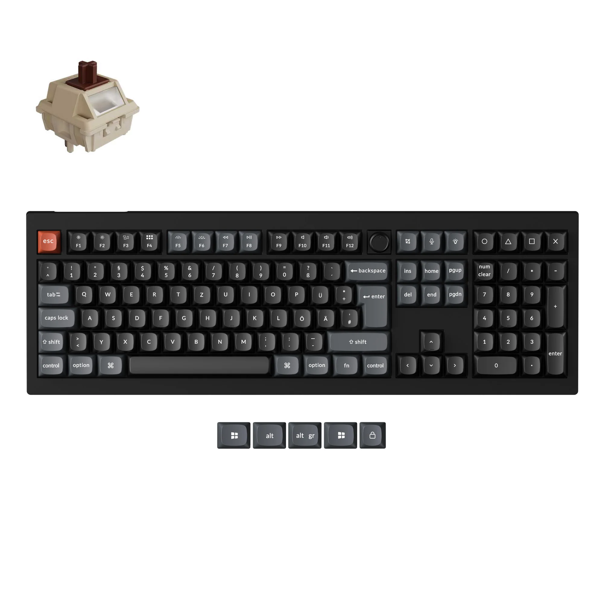 Keychron V6 Ultra 8K Wireless Custom Mechanical Keyboard ISO Layout Collection - Image 12