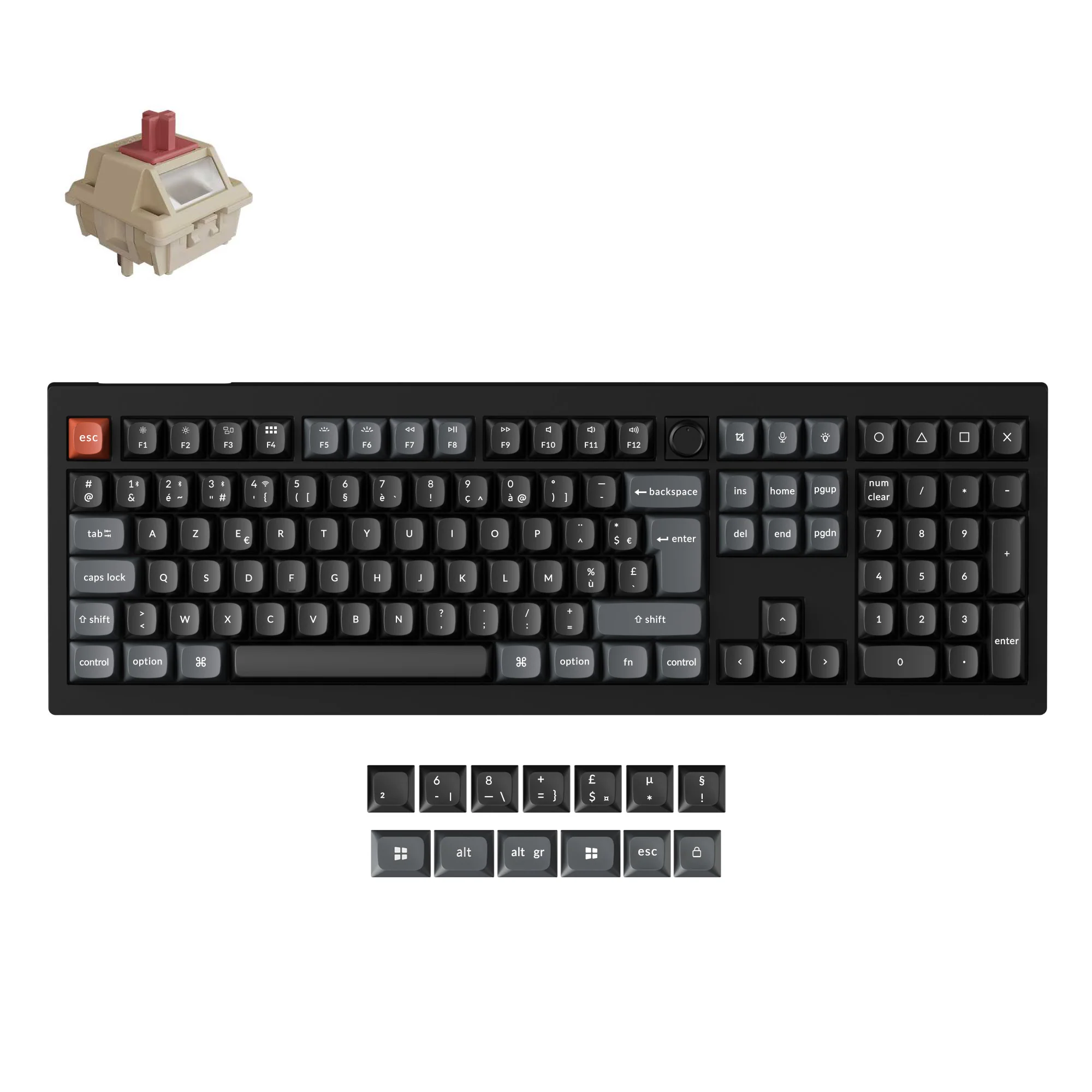 Keychron V6 Ultra 8K Wireless Custom Mechanical Keyboard ISO Layout Collection - Image 8