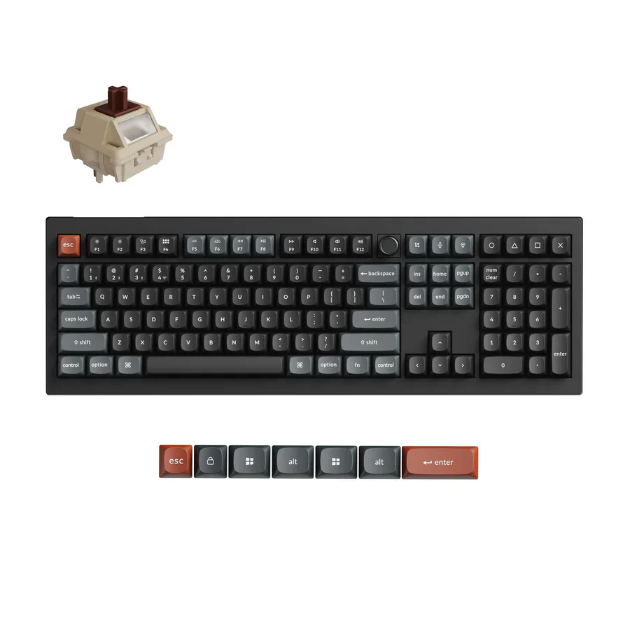 Keychron V6 Ultra 8K Wireless Custom Mechanical Keyboard(US ANSI Layout) - Image 2