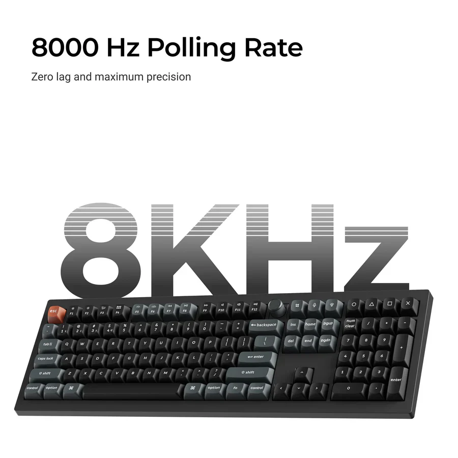 Keychron V6 Ultra 8K Wireless Custom Mechanical Keyboard(US ANSI Layout) - Image 6