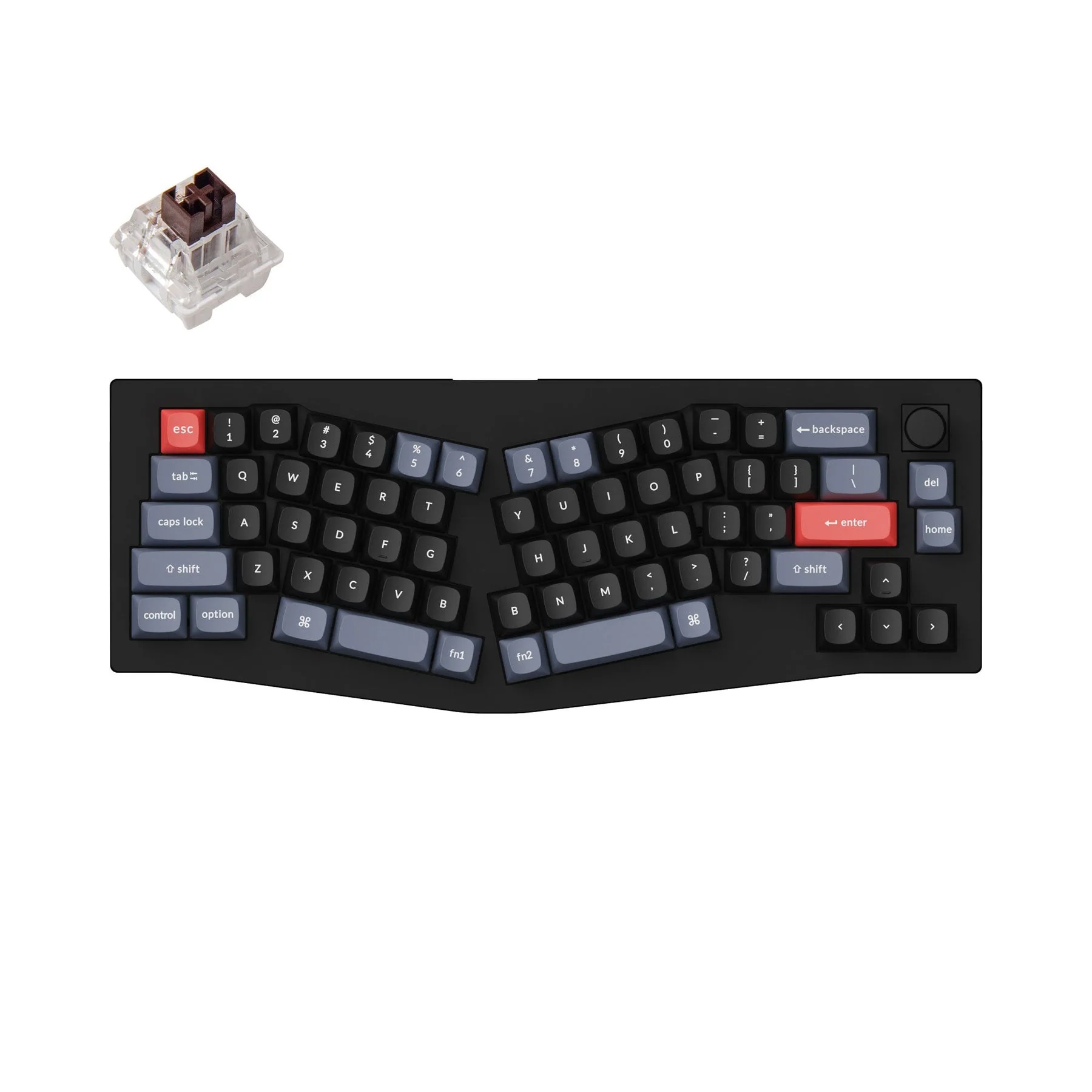 Keychron V8 (Alice Layout) QMK Custom Mechanical Keyboard (US ANSI Layout) - Image 6