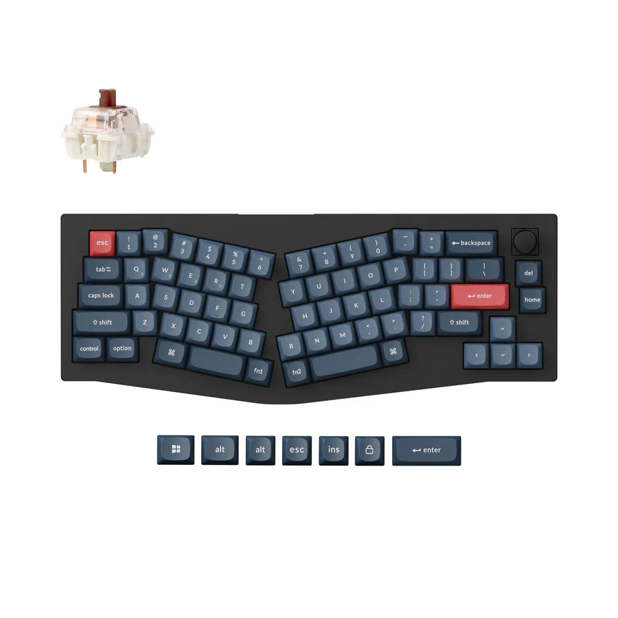 Keychron V8 Max (Alice Layout) QMK Custom Mechanical Keyboard(US ANSI Layout) - Image 2