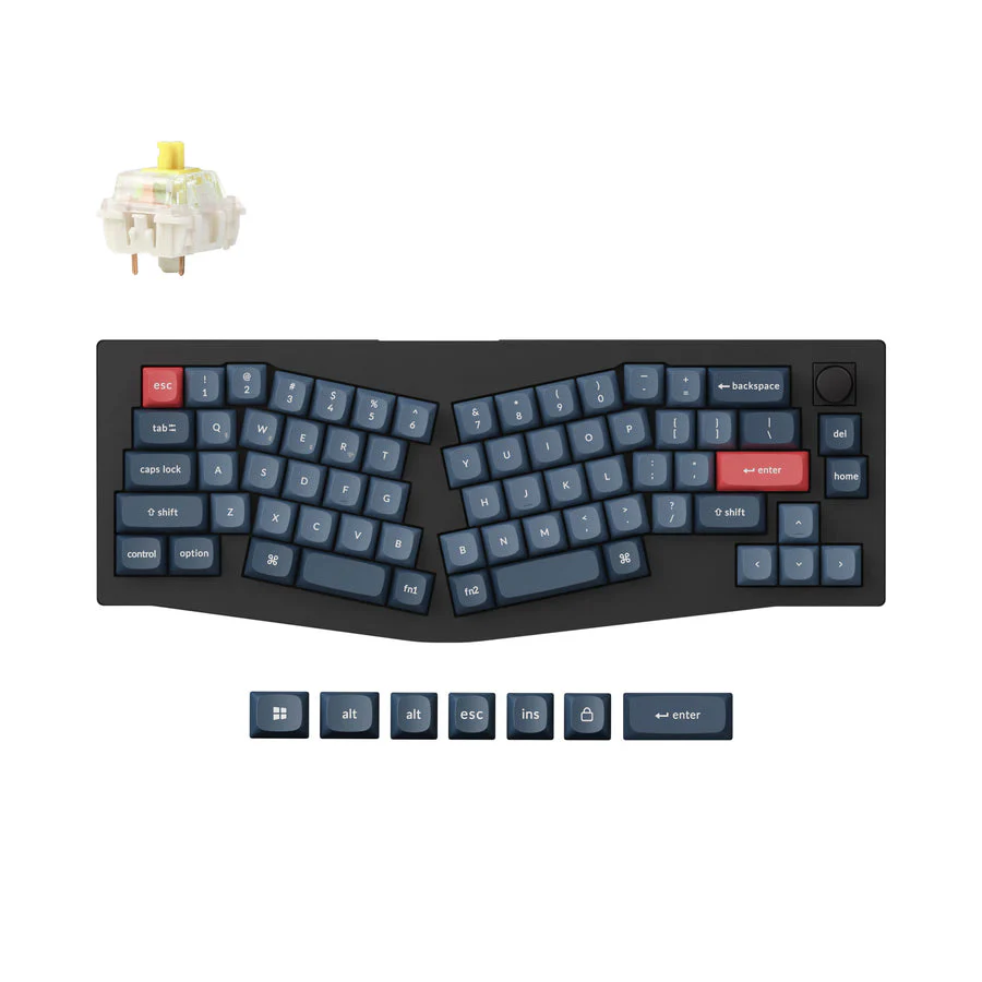 Keychron V8 Max (Alice Layout) QMK Custom Mechanical Keyboard(US ANSI Layout) - Image 3