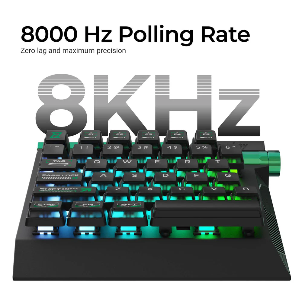 Lemokey L0 HE One Handed Magnetic Switch Gaming Keyboard - Image 4