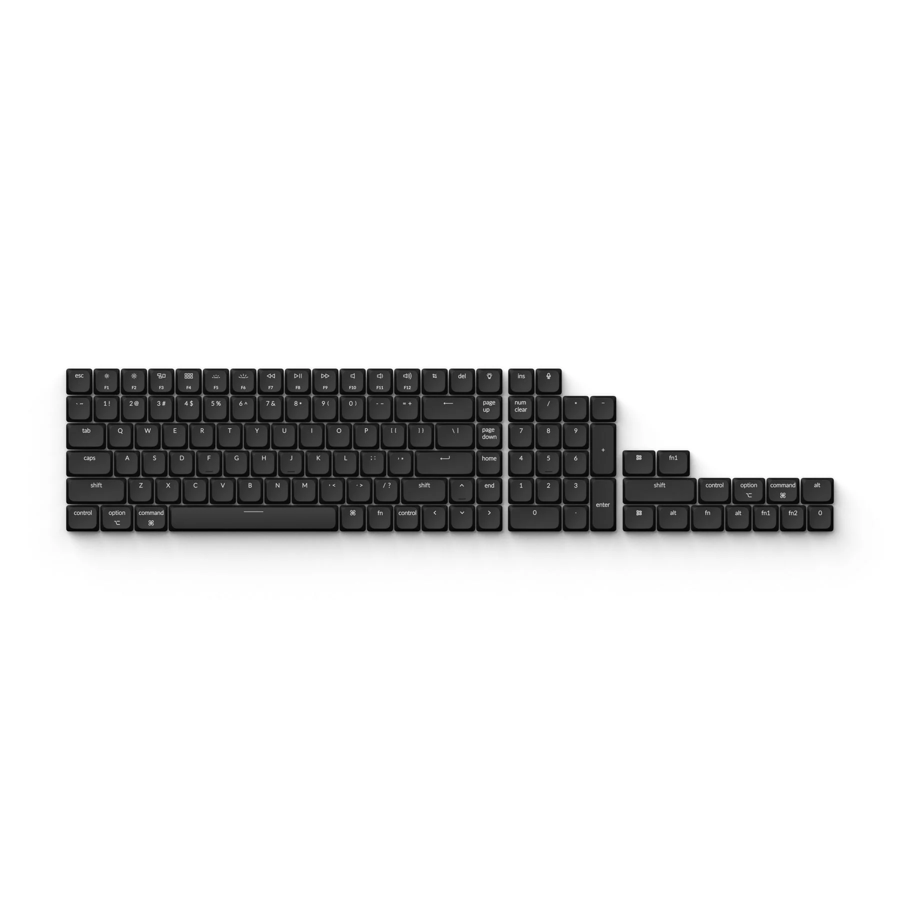 Low Profile ABS LSA Full Set Keycap Set - Image 2